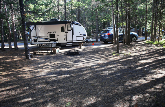 Grant Village Campground Yellowstone National Park 8013