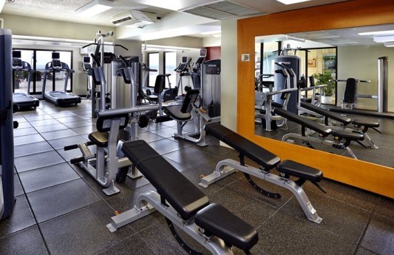 hotel hilton quebec gym