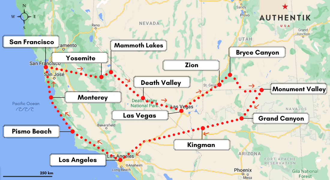 western states road trip planner